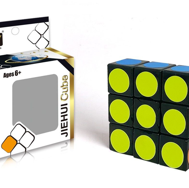 Moderní hlavolam, logická kostka, Rubikova kostka - 1x3x3