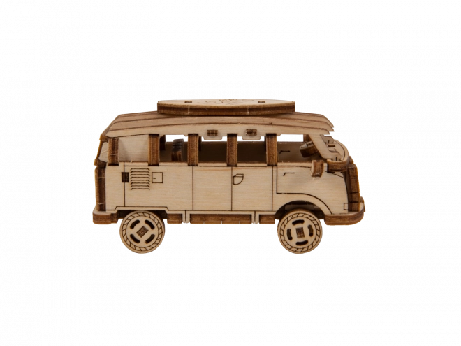 Wooden City 3D puzzle Superfast Minibus Retro