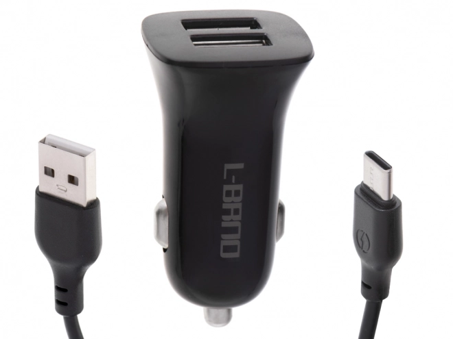 Nabíječka do auta Dual USB typ C