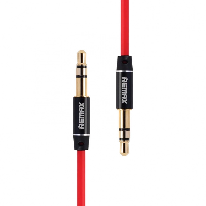 Mini jack 3,5 mm AUX kabel Remax RL-L200 2 m (červený)