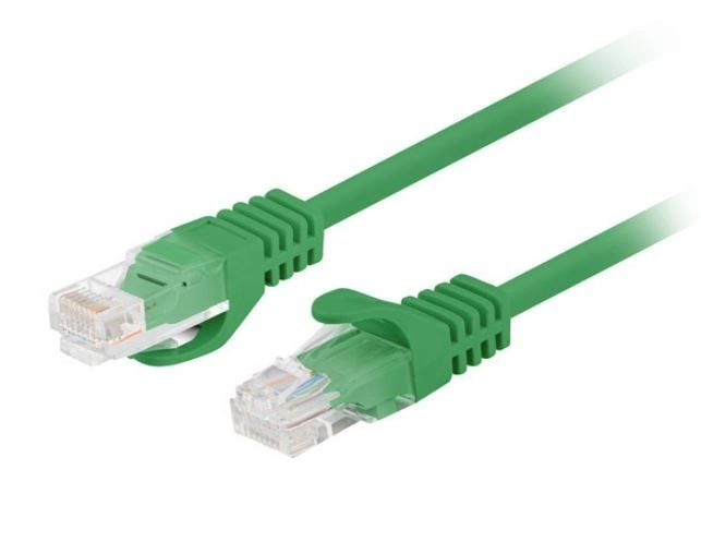 Patchcord cat.5e UTP 1,5 m zelený 10 ks PCU5-20CC-01