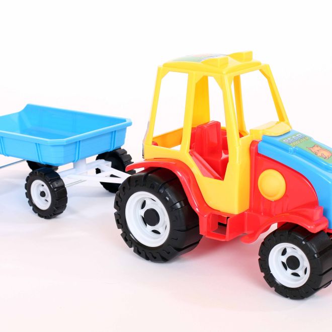 Traktor s přívěsem - model 039