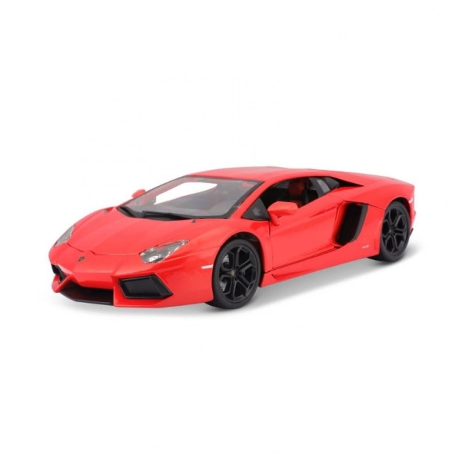 Bburago Lamborghini Aventador 1:18 oranžová 18-11033