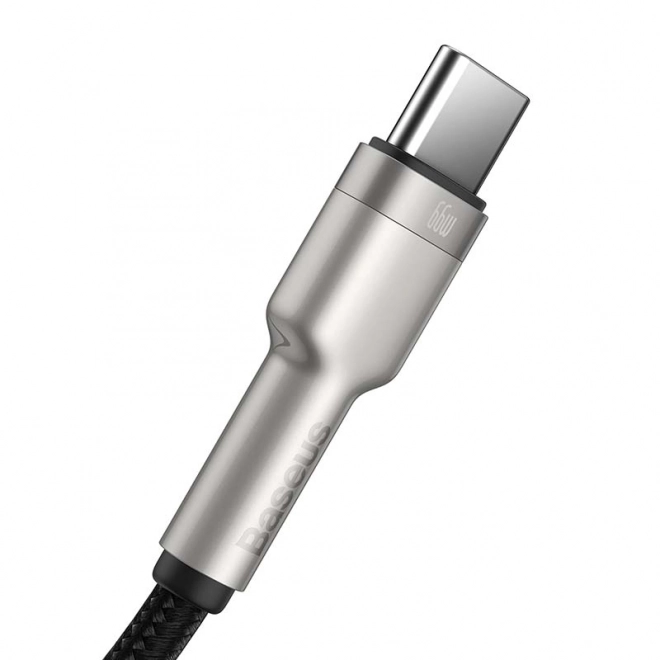 Kabel USB pro USB-C Baseus Cafule, 66 W, 2 m (černý)