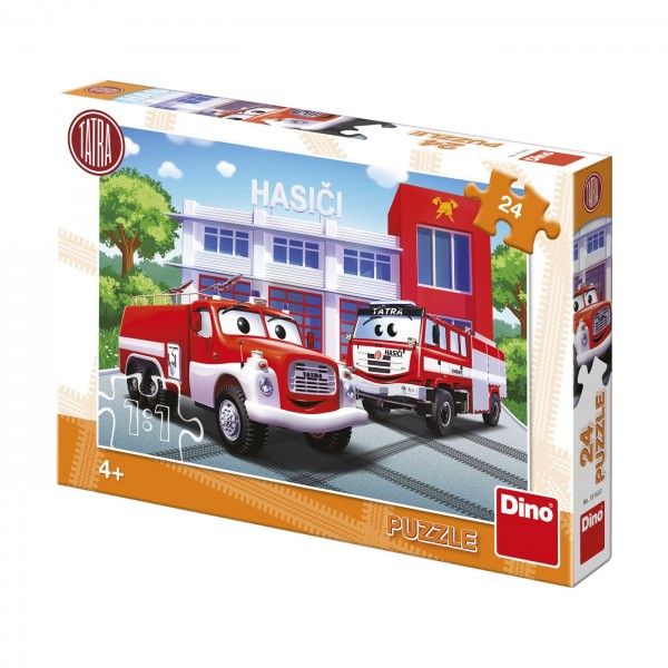 Puzzle Tatra hasiči - 24 dílků
