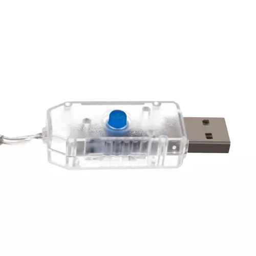 Světelný závěs 138 LED USB- vícebarevná KŚ19748