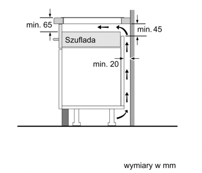 Indukční varná deska PUE611BB5D