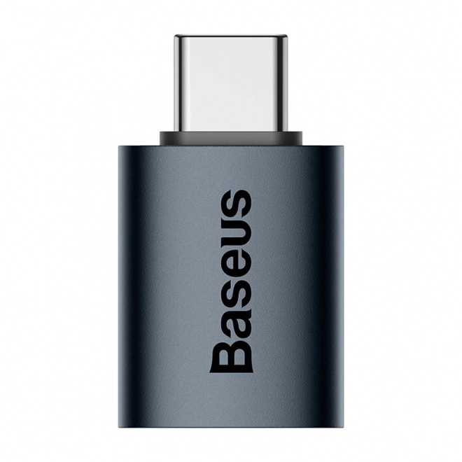 Baseus Ingenuity adaptér USB-C na USB-A OTG (modrý)