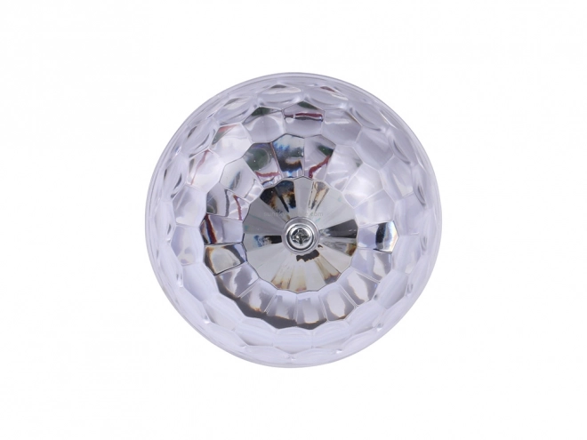 Led žárovka rgb rotační e27 disco ball