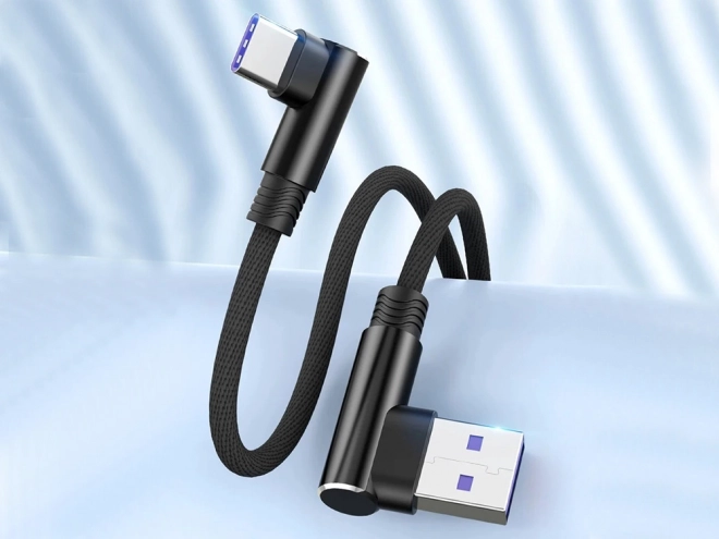 Univerzální úhlový USB kabel 3 v 1