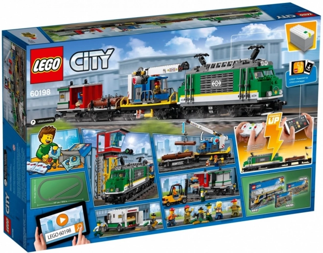 LEGO City 60198 Nákladní vlak