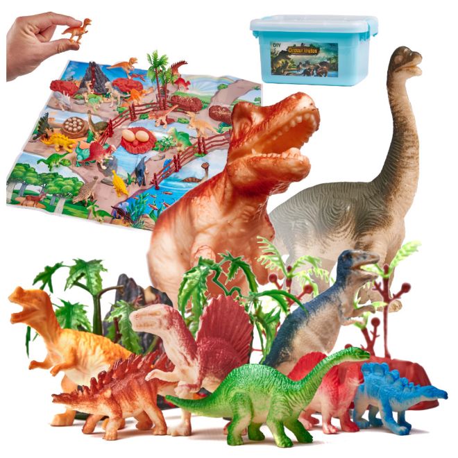 Figurky dinosaurů 83 ks