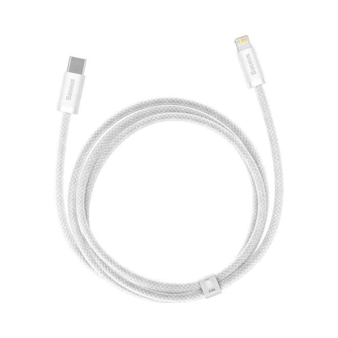 Baseus Dynamic kabel USB-C pro Lightning, 23 W, 1 m (bílý)