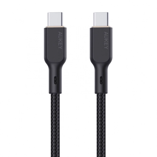 Kabel Aukey CB-KCC101 USB-C na USB-C 1 m (černý)