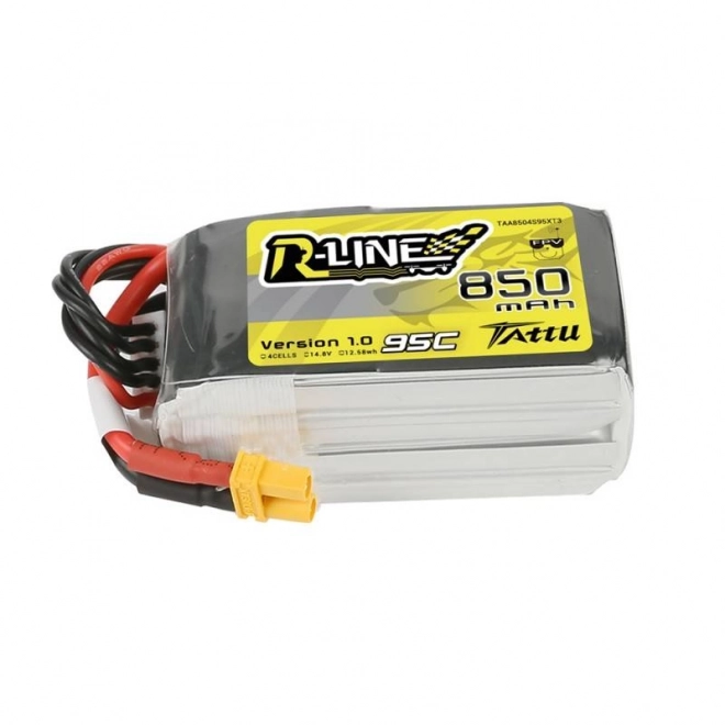 Akumulátor Tattu R-Line 850mAh 14,8V 95C 4S1P