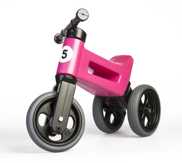 Odrážedlo Funny Wheels Rider Sport 2v1 v krabici – Růžové