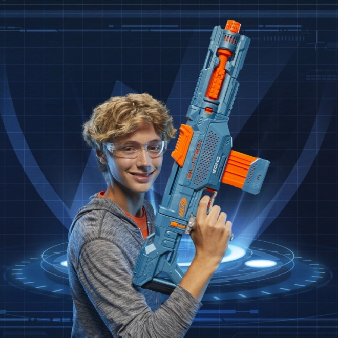 Pistole Nerf Echo CS-10 s příslušenstvím