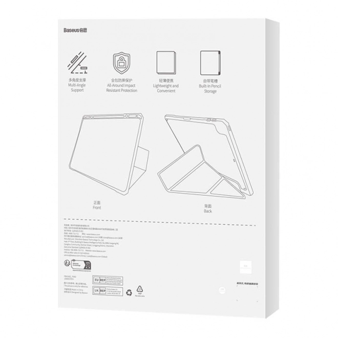 Ochranné pouzdro Baseus Minimalist pro iPad Pro (2018/2020/2021/2022) 11 palců (šedé)