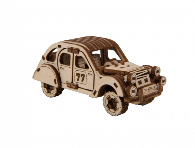 Wooden City 3D puzzle Superfast Rally Car č.2