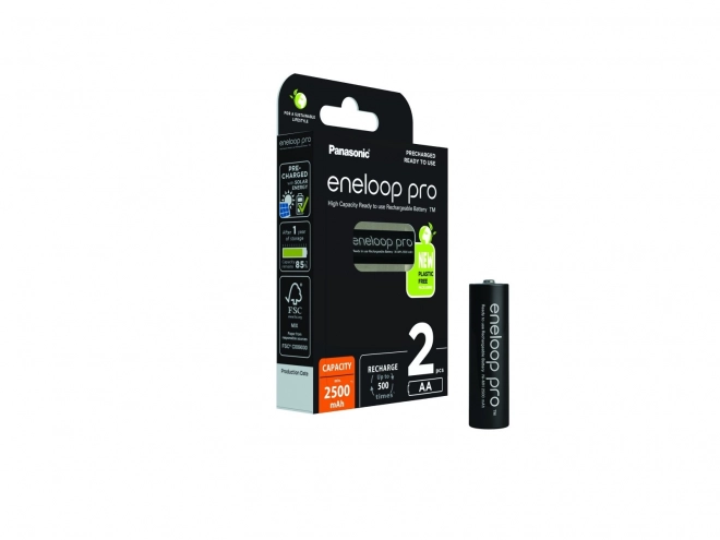 Nabíjecí baterie Eneloop Pro AA 2500 mAh 2 kusy