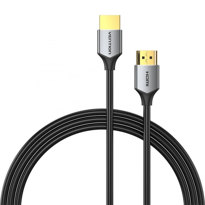 Ultra tenký kabel HDMI Vention ALEHG 1,5 m 4K 60 Hz (šedý)