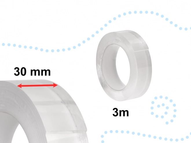 Oboustranná samolepicí vodotěsná páska 30 mm - 3 metry