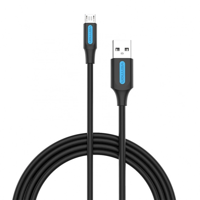 Usb kabel 2.0 a na micro usb Vention 0,25m černý