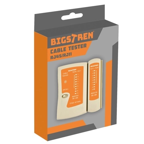 Tester kabelů RJ45/RJ11 Bigstren 22166