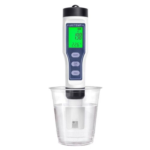 LED pH tester kvality vody