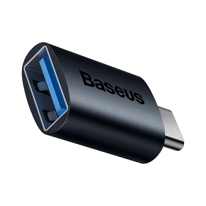 Baseus Ingenuity adaptér USB-C na USB-A OTG (modrý)