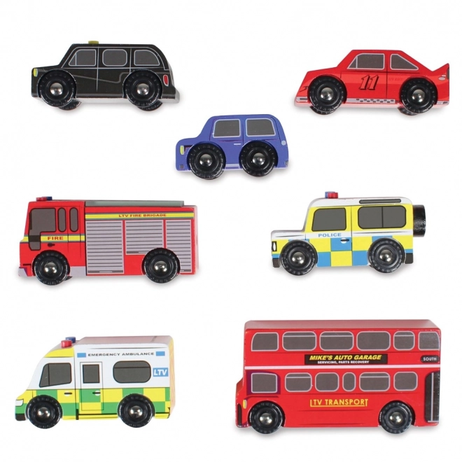 Le Toy Van Set autíček London