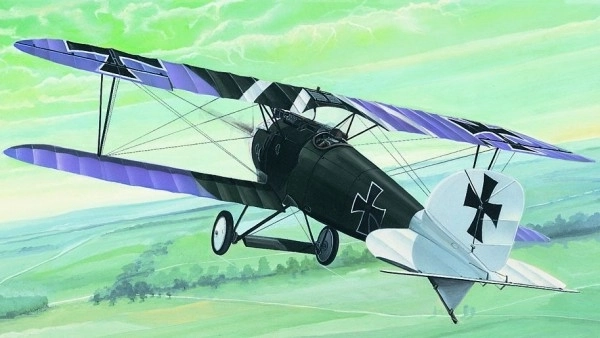 Model Albatros D3 15,4x19,2cm v krabici 31x13,5x3,5cm