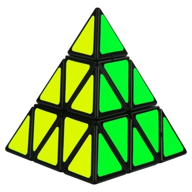 Puzzle hra PYRAMINX puzzle kostka 9,7 cm