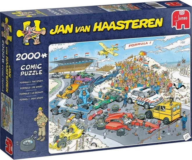 JUMBO Puzzle Start Formule 1, 2000 dílků