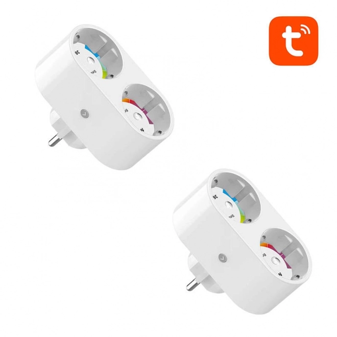 Duální chytrá zásuvka WiFi Gosund SP211 (2-pack) 3500W Tuya