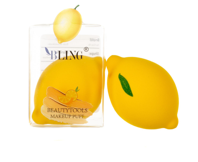 Profesionální houbička na make-up, Beauty Blender BLING - Lemon