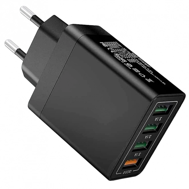 Síťová nabíječka 4xusb Quick Charge 3.0