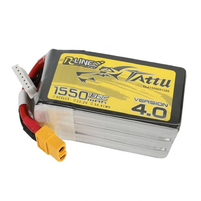 Baterie Tattu R-Line 4.0 1550mAh 22,2V 130C 6S1P XT60