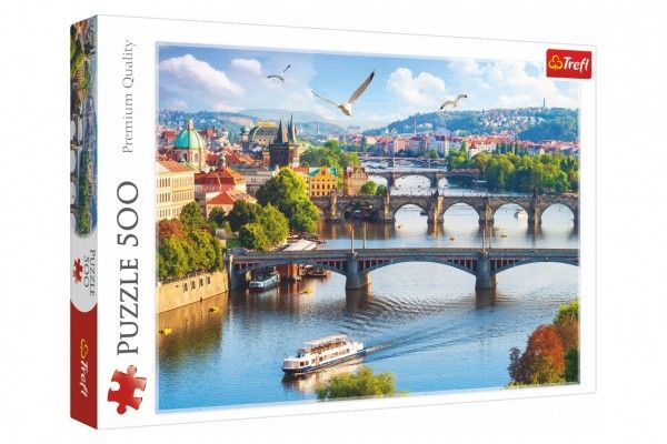 Trefl puzzle Praha - 500 dílků