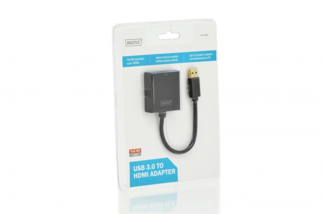 Adaptér USB 3.0 na HDMI FHD 1920x1080p Dual Display audio-video