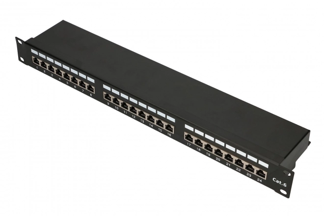 Patchpanel 24 portů CAT6 STP V2