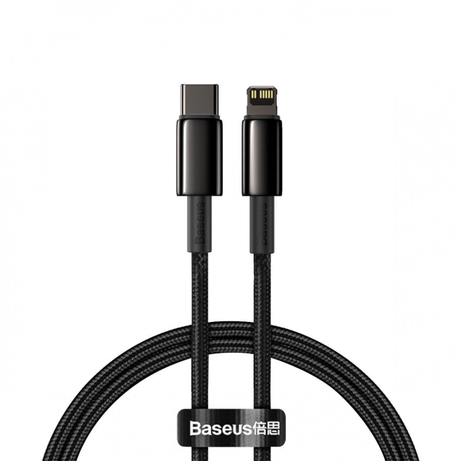 Baseus Tungsten Gold Cable Type-C to iP PD 20W 2m (černý)