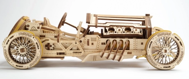 Ugears 3D puzzle - U9 Grand Prix auto 348 dílků