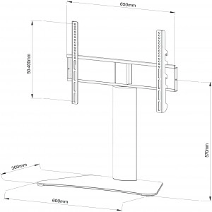 Podstavec/stojan + držák TV pro 32-65 palců 60kg SD-31