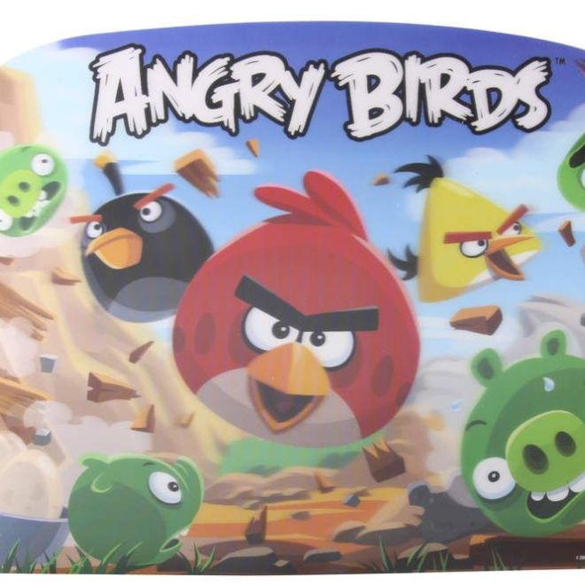 Podložky ve tvaru Angry Birds L