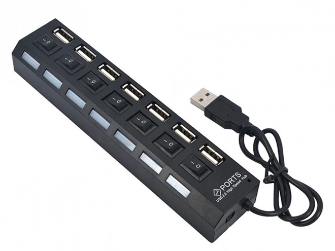 Rozbočovač portů usb 7x usb 2.0