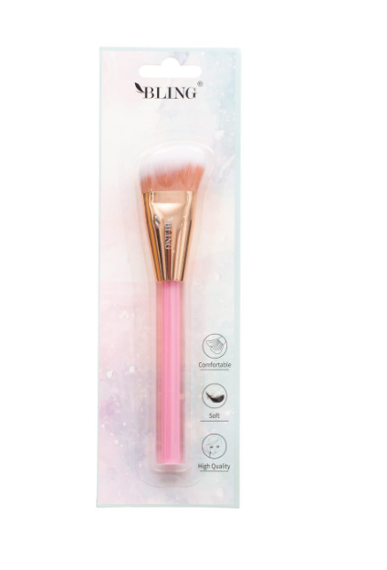 Štětec na make-up BLING - růžový, FI16AC2