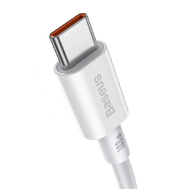 Kabel Baseus Superior Series USB-C na USB-C, 100 W, 2 m (bílý)