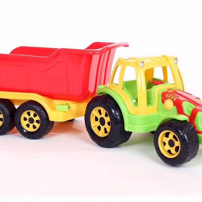 Traktor s přívěsem - model 343