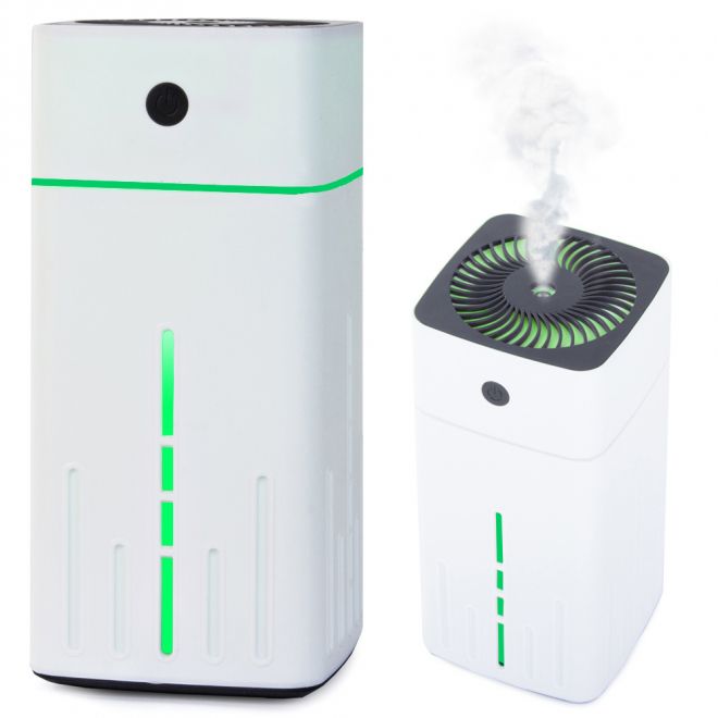 Aromaterapeutický zvlhčovač vzduchu s vonným difuzérem